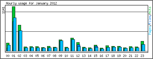 Hourly usage