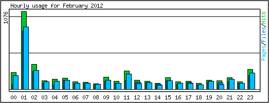 Hourly usage