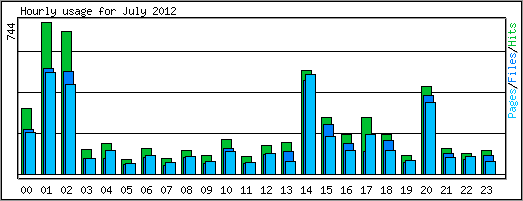 Hourly usage