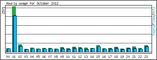 Hourly usage