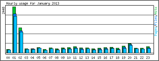 Hourly usage