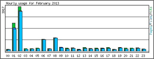 Hourly usage