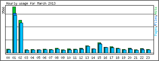 Hourly usage