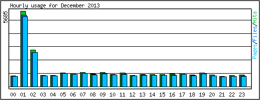 Hourly usage