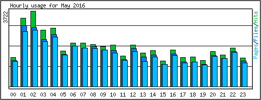 Hourly usage