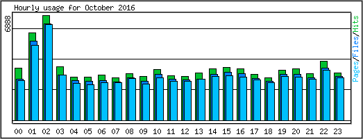 Hourly usage
