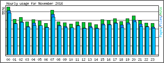 Hourly usage