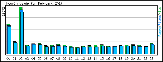 Hourly usage