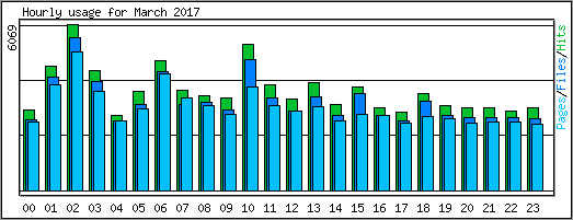 Hourly usage