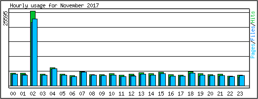 Hourly usage