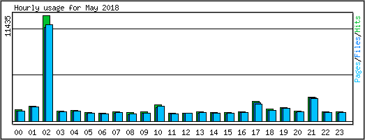 Hourly usage